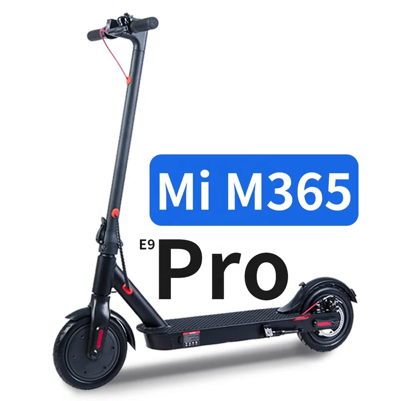 Trottinette E9 PRO 350w entre 15 et 25 km/vitesse Max 30 kh