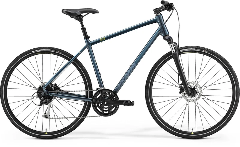 Mérida Crossway 100 blue métal, homme