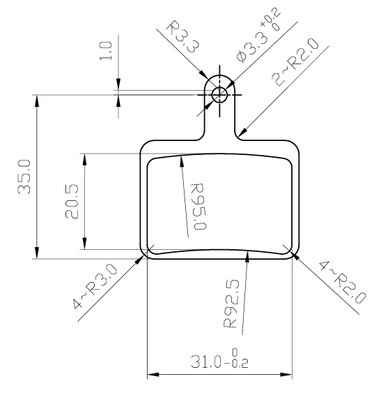 Plaquettes de frein G2 -G4 -G2ULTRA (arrière) version 2026