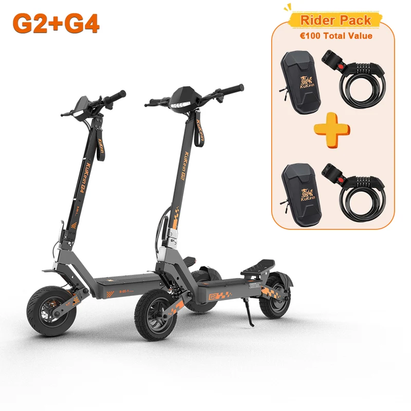 Ensemble KuKirin pour deux cyclistes (G4 tout-terrain + G2 classique)