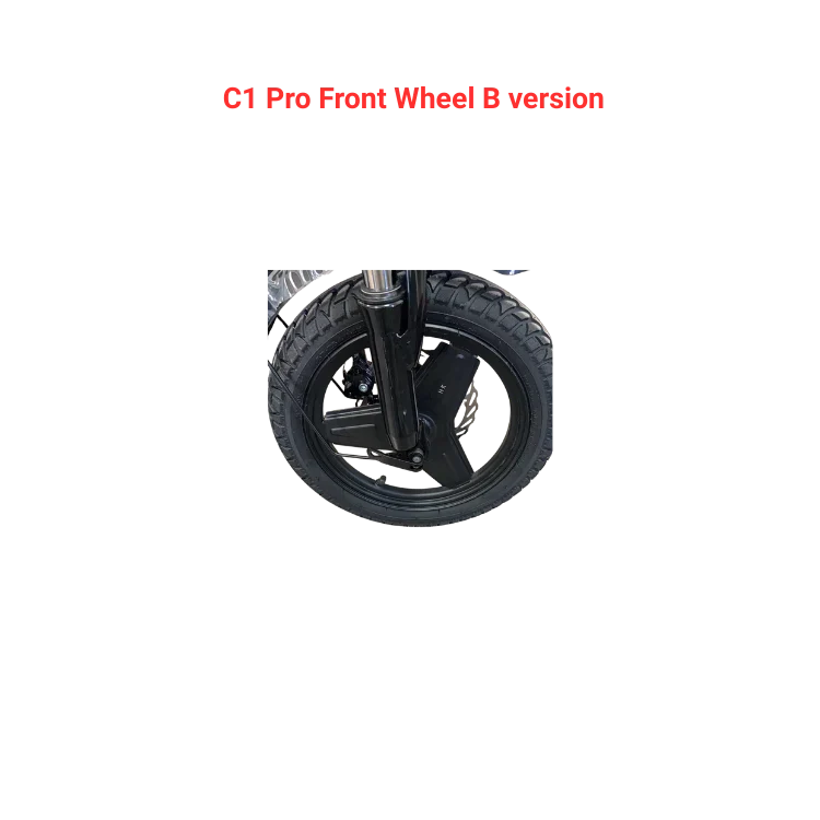 Roue avant C1 Pro version B