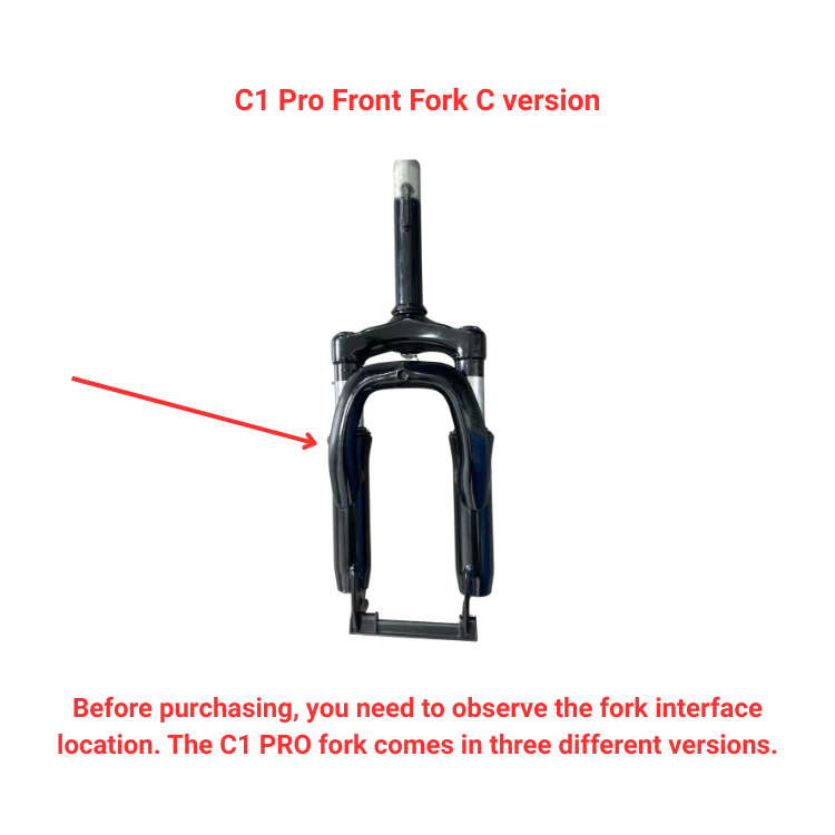 Fourche avant C1 Pro version C