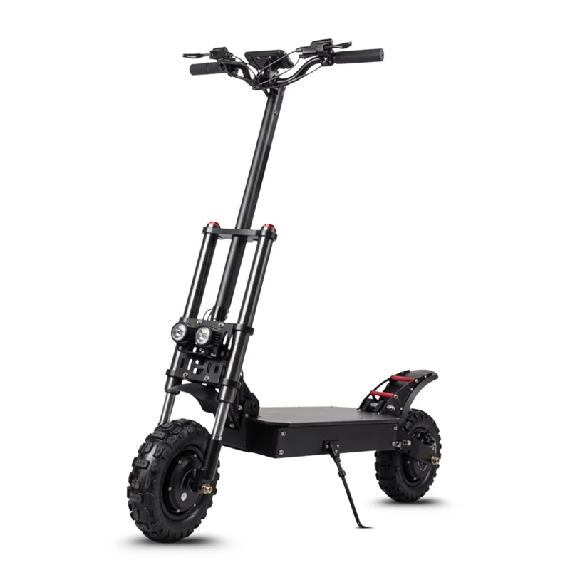 Trottinette électrique cross tout terrain pliable 2 roues motrices modèle Lonix / 3200W