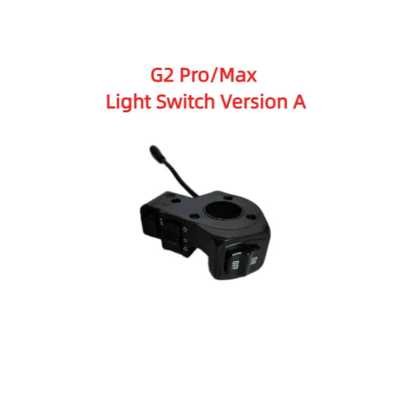 Kukirin Interrupteur d'éclairage pour trottinette G2 Pro, version 2023/2024