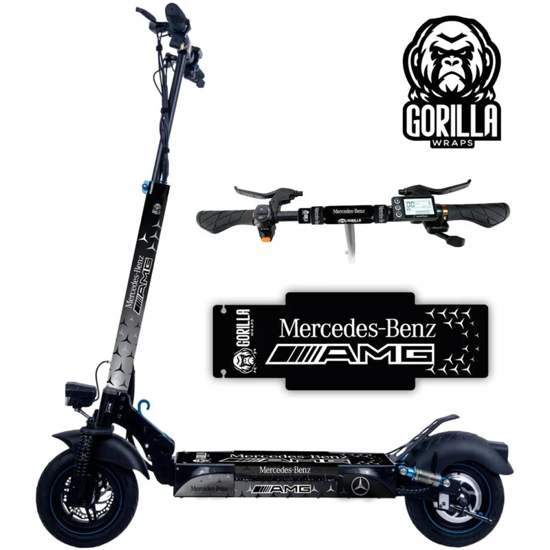 Revêtement vinyle et antidérapant pour Smartgyro – Mercedes AMG Gorilla