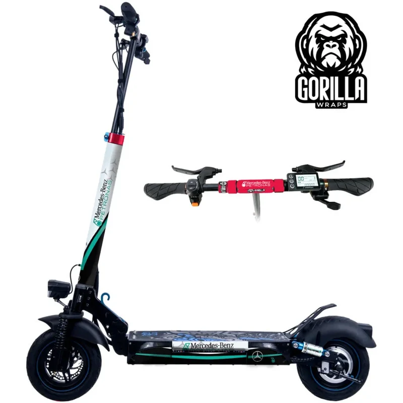 Vinyle pour Smartgyro Petronas Gorilla