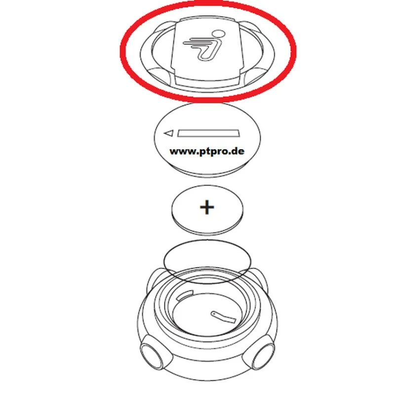 Adaptateur anneau pour longe Infokeys Segway