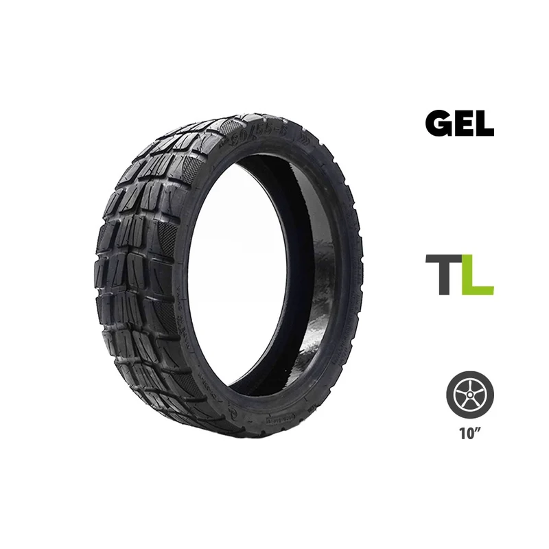 Pneu 80/55-8 tubeless gel anti crevaison