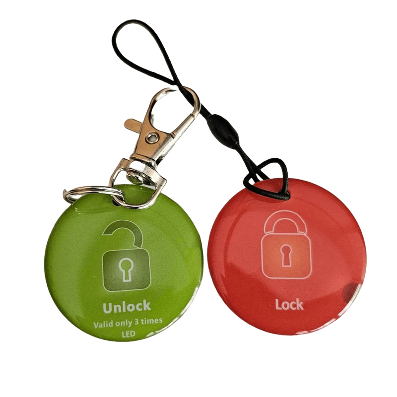Badges NFC (Vert/Rouge) pour Trottinette Electrique Teverun