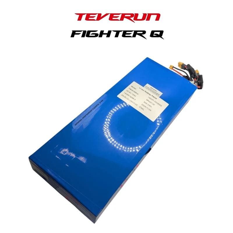 Batterie 52V 13Ah TEVERUN FIGHTER MINI Q