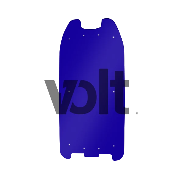Doublure de Deck 3mm BLUE CARBONREVO DUALTRON RAPTOR 1