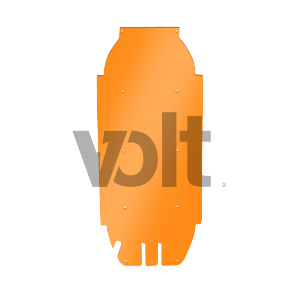 Plaque Protection ORANGE V2 SPEEDWAY 4 18-26Ah CARBONREVO
