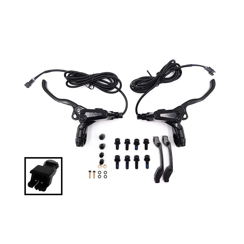 Kit Freins Hydrauliques 4 Pistons FRV avec Connecteur SM (Arrière Droite + Avant Gauche)