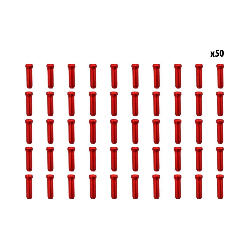 Arrets de cables rouge x50 pcs (réf. SP-2033)