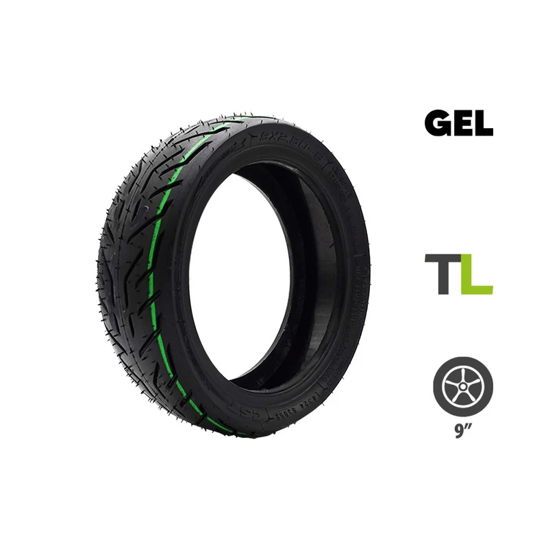 Pneu 9x2.50-6 CST tubeless gel anti crevaison Nami Stellar
