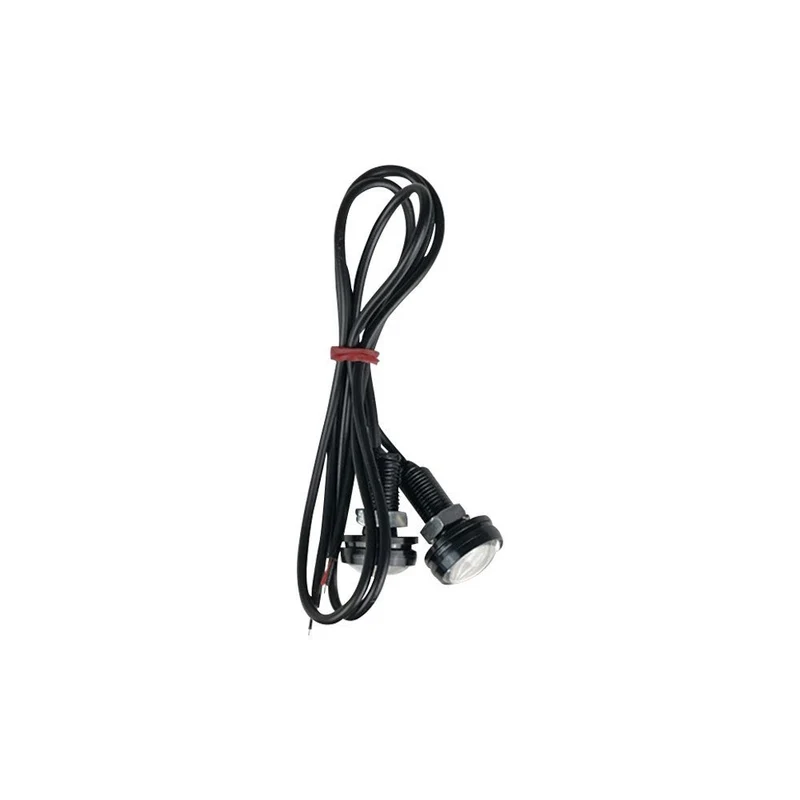 Feu de Signalisation LED Blanche X2 Pcs pour Trottinette Électrique