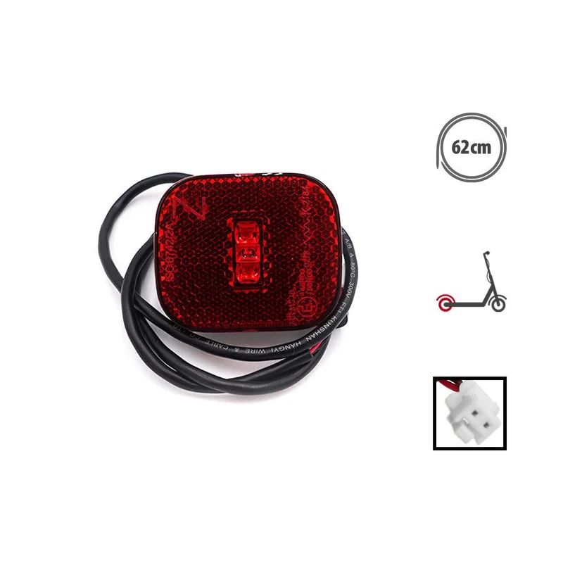 LED Arrière pour Trottinette Électrique Ninebot Segway Max G2