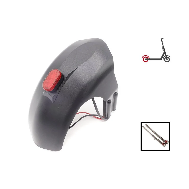 Garde-Boue Arrière avec LED pour Trottinette Électrique Kugoo G2 Pro