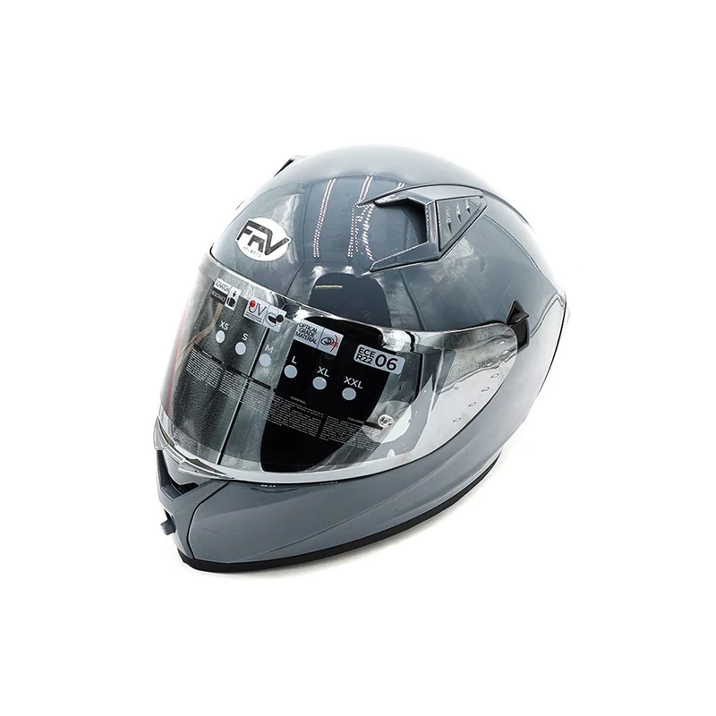 Casque intégral gris
