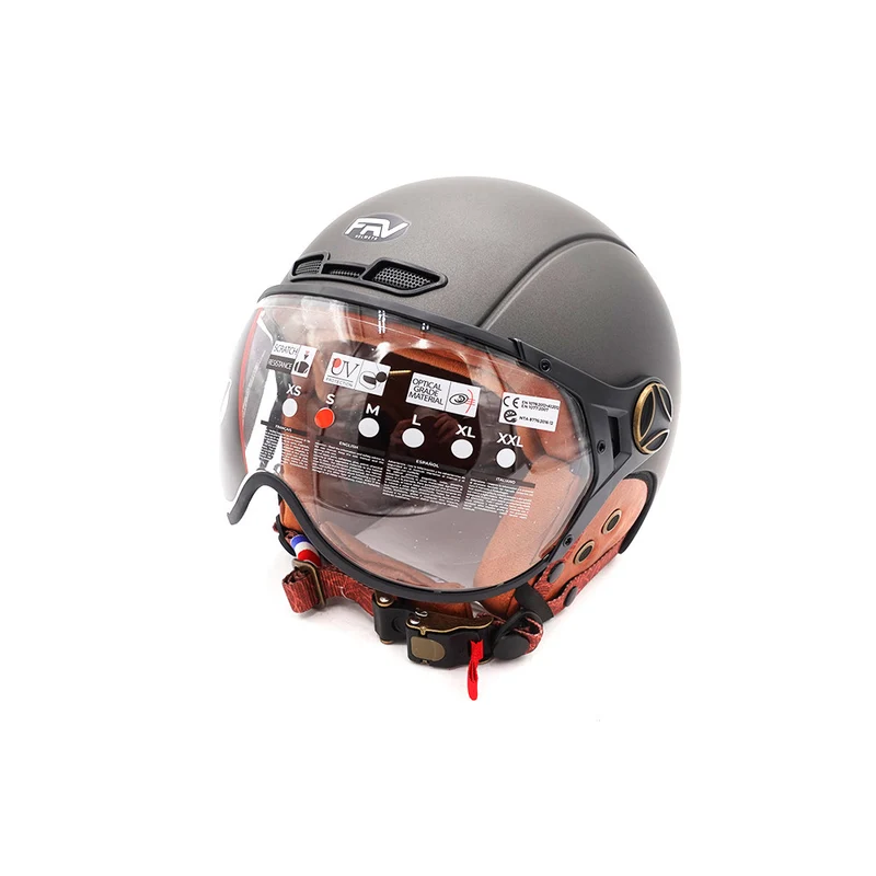 Casque JET Gris graphite Mat