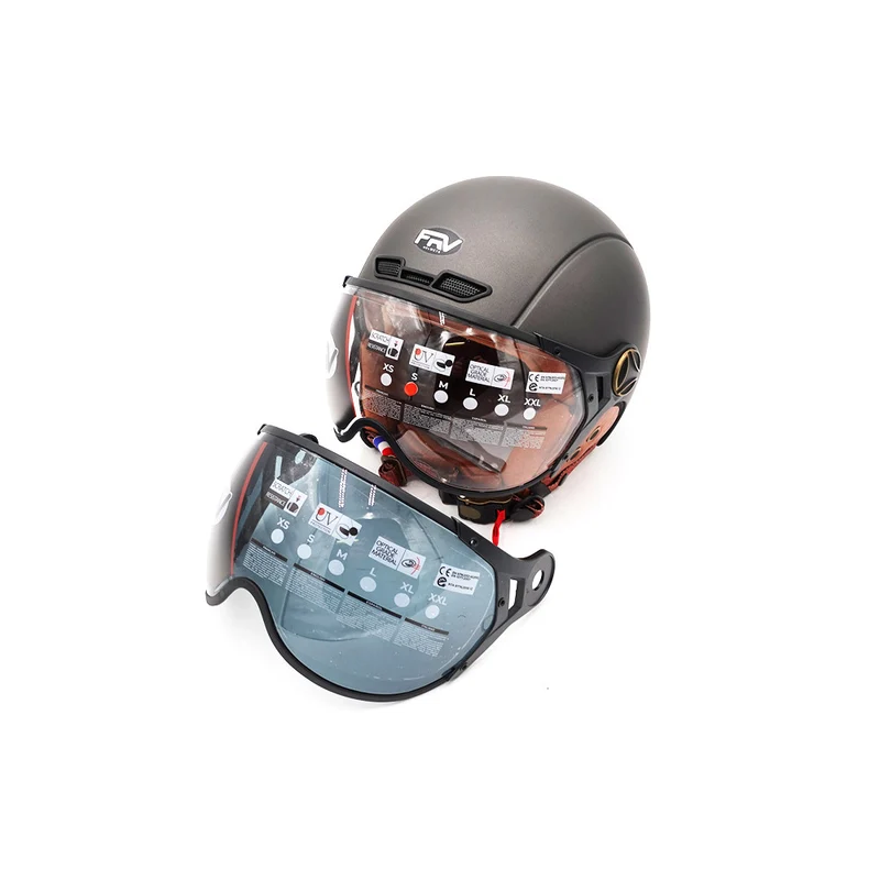 Casque JET Gris graphite Mat