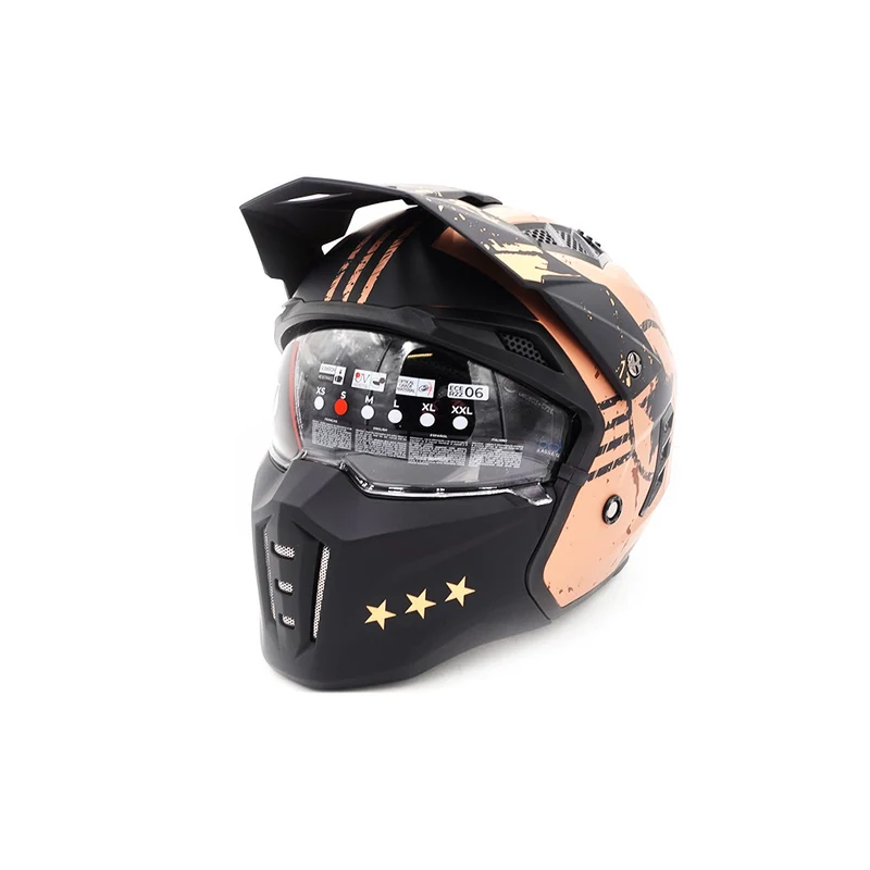 Casque street Maverick (taille S à XL) - hero gold