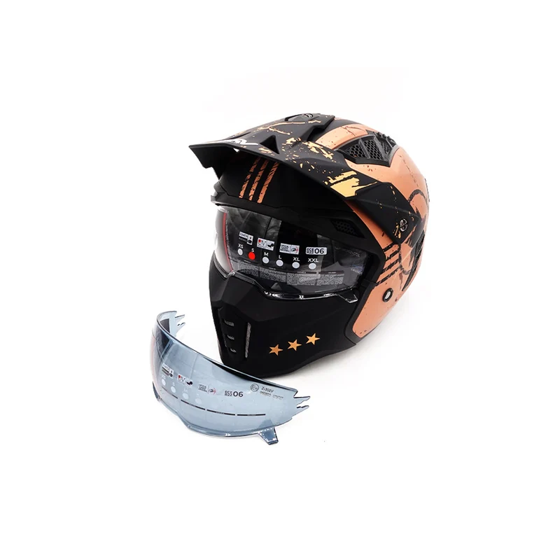 Casque street Maverick (taille S à XL) - hero gold