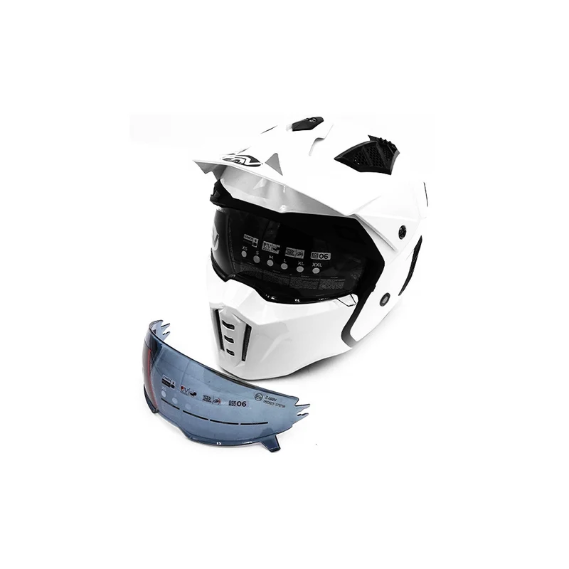Casque street Trooper (taille S à XL) - blanc
