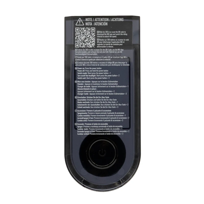 Cache écran Niu KQi300P