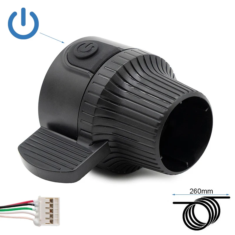 Accélérateur avec bouton d’alimentation Kukirin G2/G3/G4 (Sans logo)
