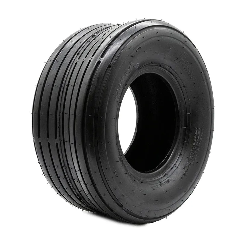Pneu tubeless 18x9 5-8 / 225/55-8 lisse [Feiben]