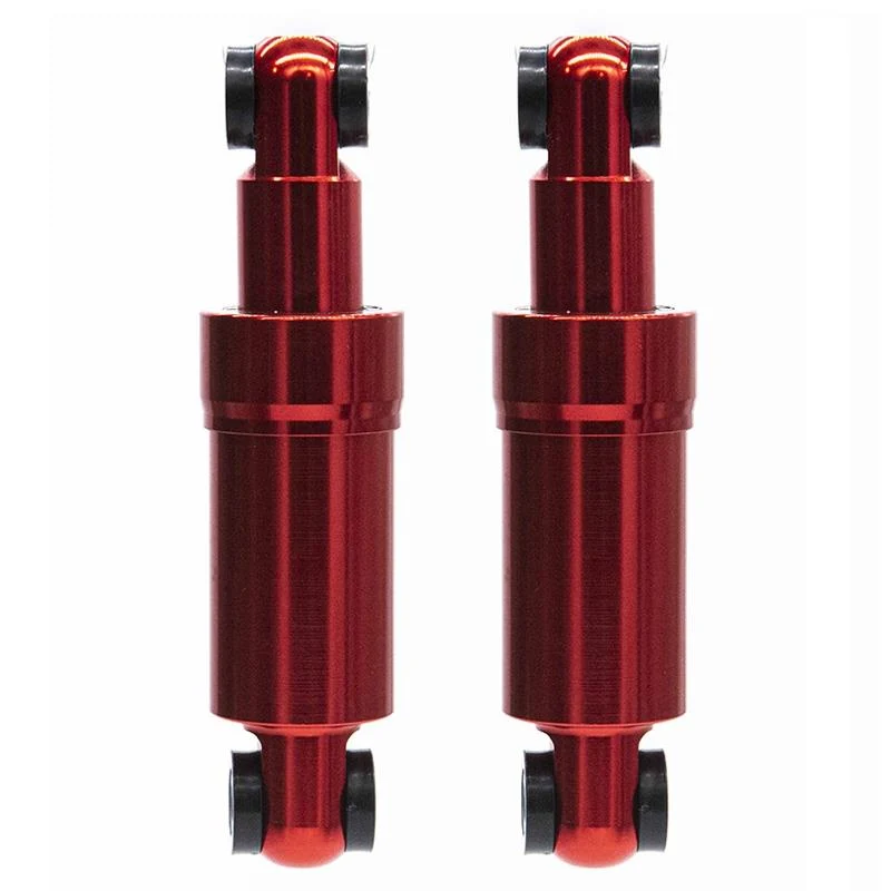 Suspension arrière rouge 120mm - 2 pcs.