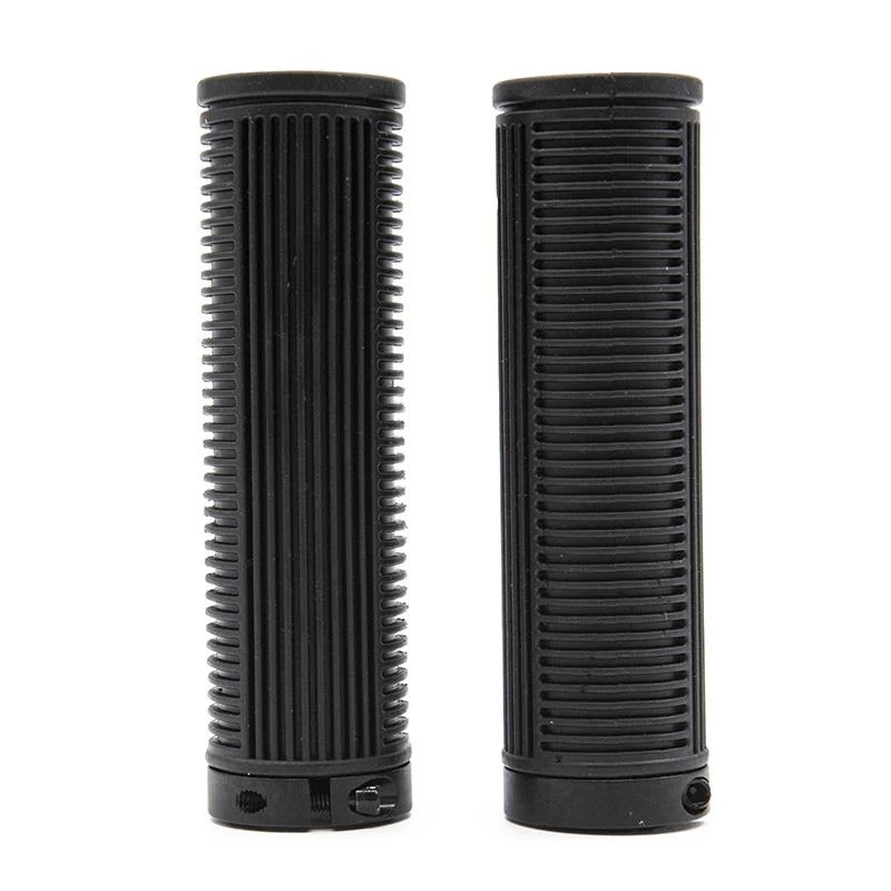Poignées en silicone noir pour Ecoxtrem