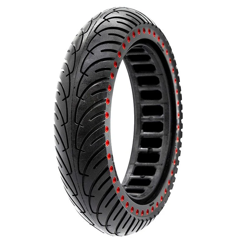 Pneu plein ultraléger 8,5x2-6,1/B34 - points rouges [Nedong]