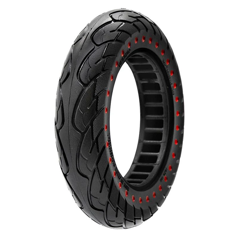 Pneu plein ultraléger 10x2,125-6,1/B34 - points rouges [Nedong]