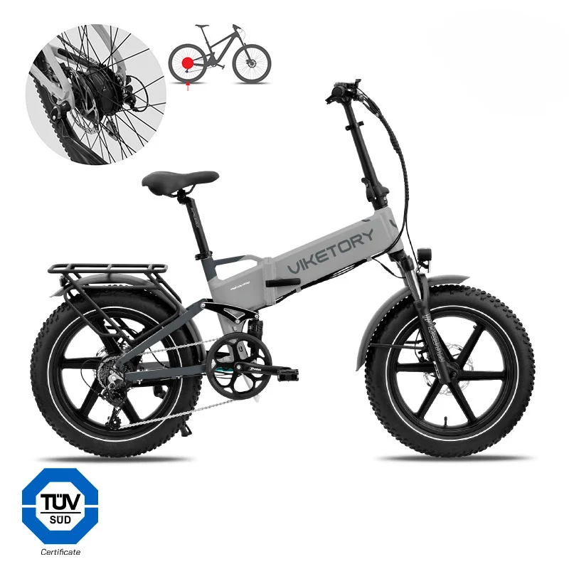 BRAVE - Fatbike pliant - Gris