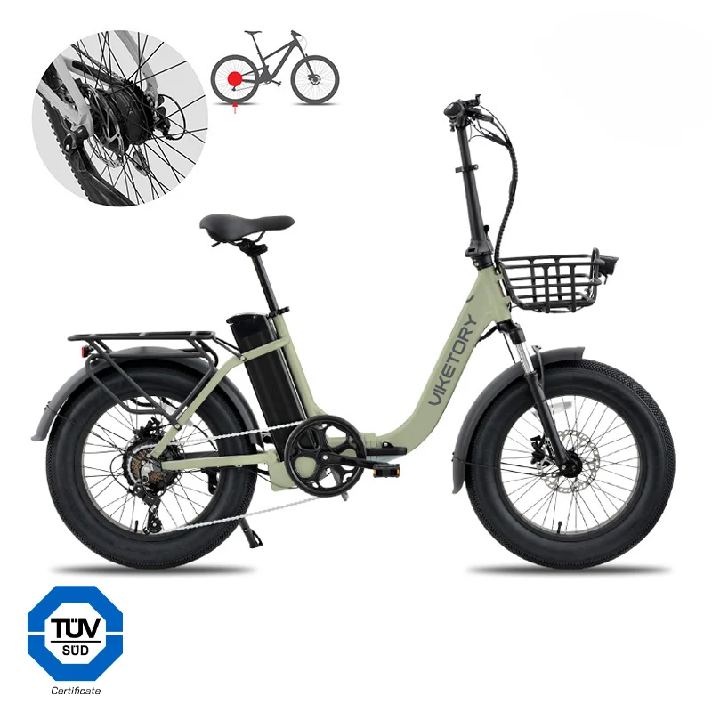 GRANIT - Fatbike pliant - Vert Jade