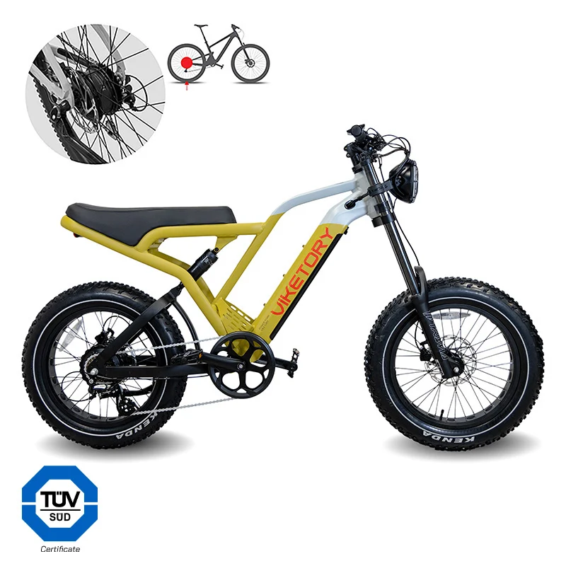 COMMANDO - Fatbike - Jaune désert/Gris