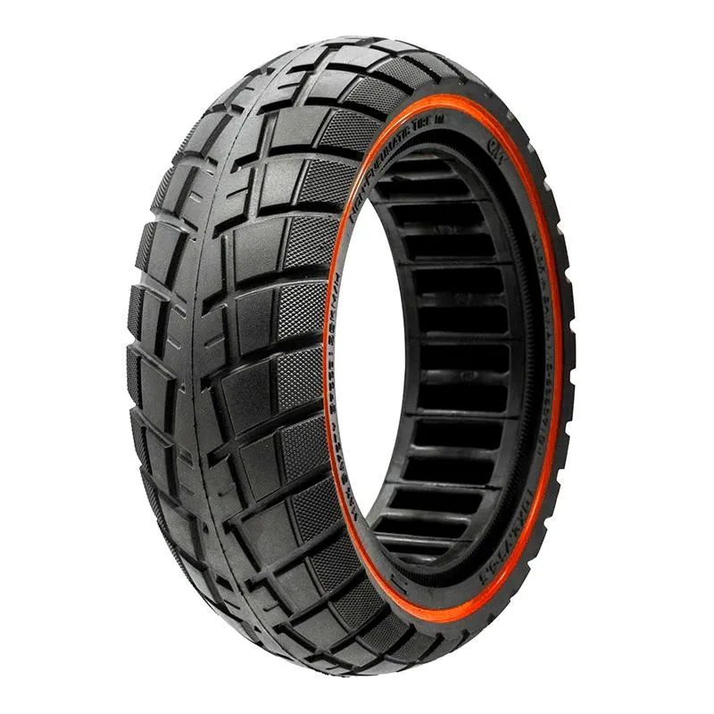 Pneu plein ultraléger Offroad 10x2,75-6,5/B55 - ligne rouge [Ewheel]