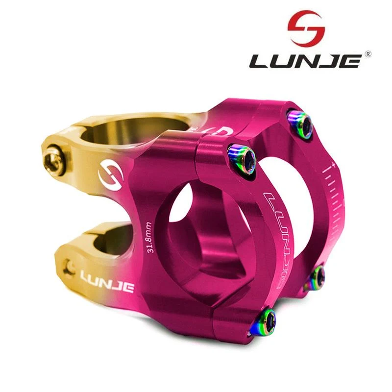 Potence pour guidons de 31,8mm EWPM-003 rose-jaune
