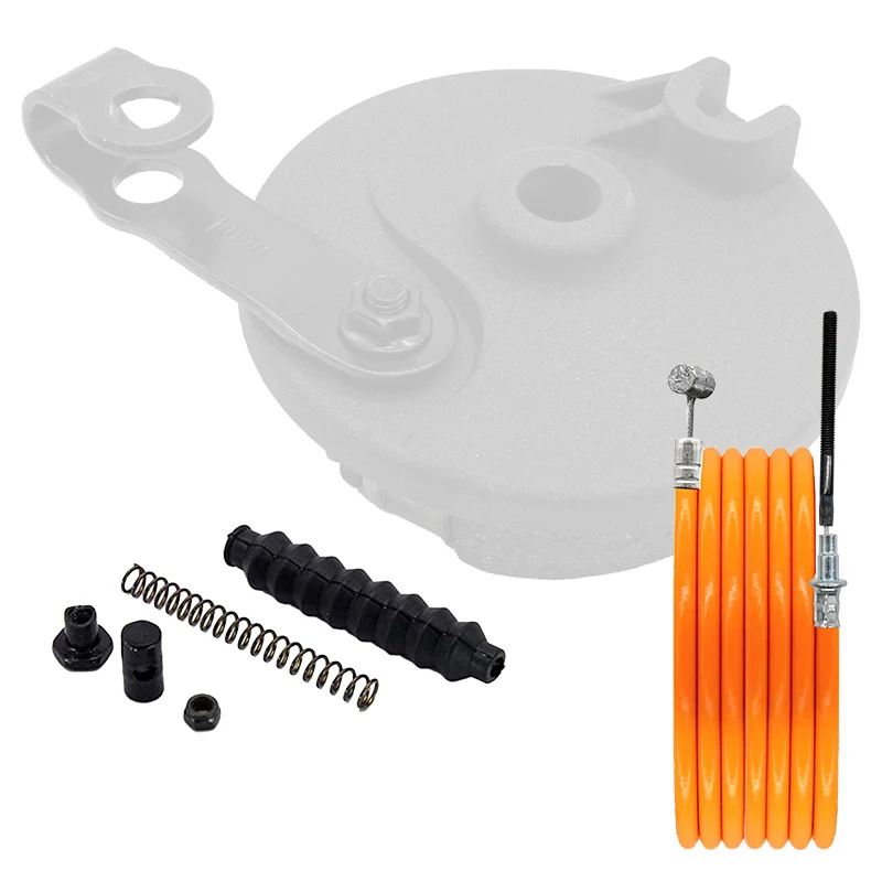 Câble frein avant tambour orange pour Xiaomi 5, 5 Pro, 5 Max et 5 Plus 141 cm