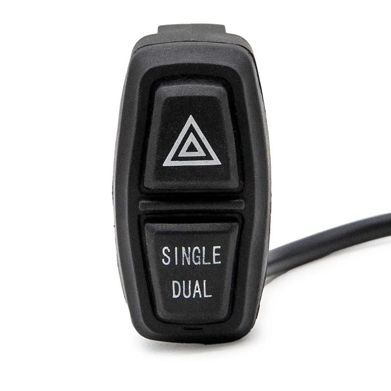Commutateur avec fonction Simple-Dual/Warning 2F - 1,5m