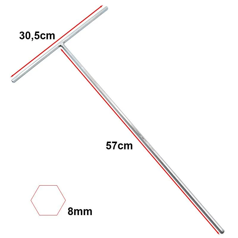 Clé Allen Premium M10/58cm pour potence Urbanglide
