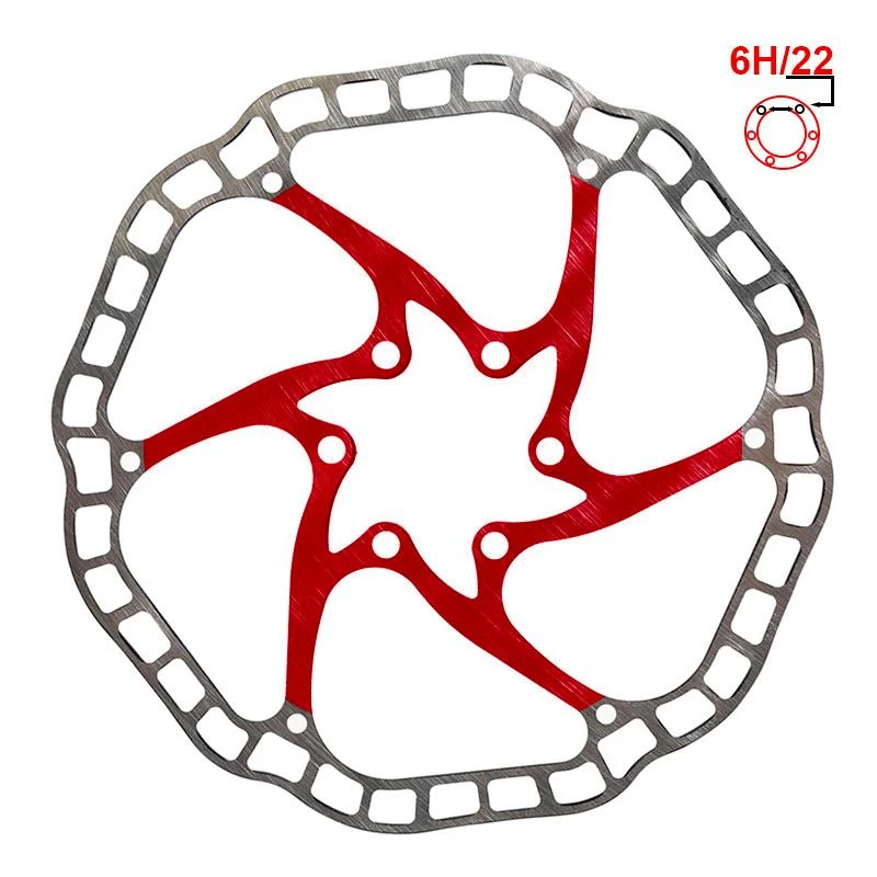 Disque de frein EWD001 160mm 6H rouge