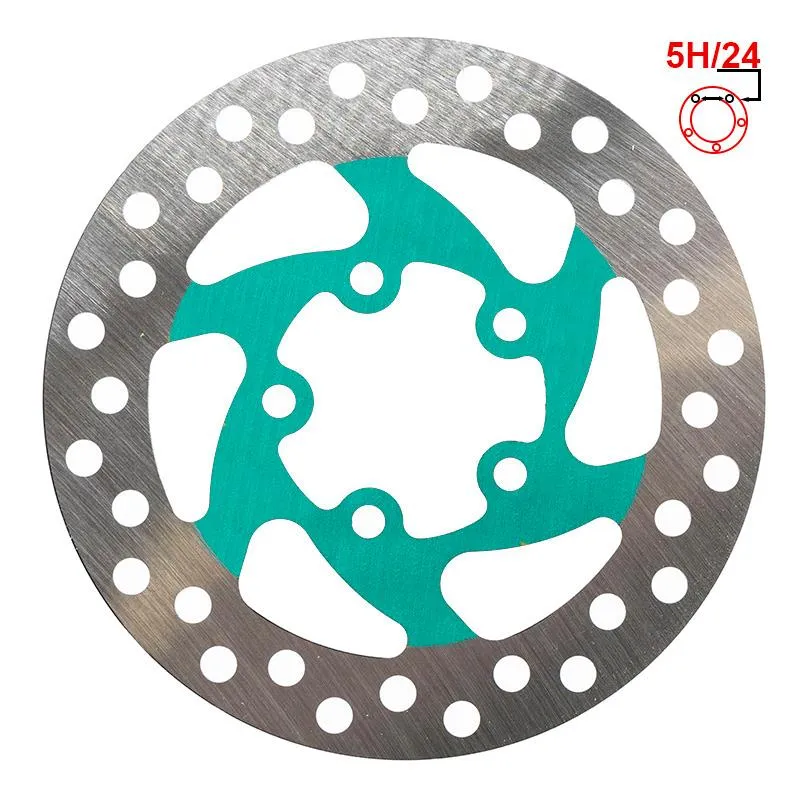 Disque de frein 120mm 5H vert