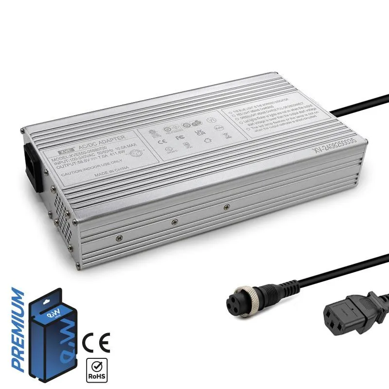 Chargeur 52V (sortie 58,8v) Connecteur 7A GX16 [Ewheel]