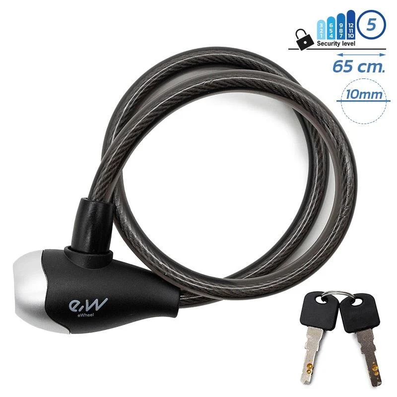 Antivol à clé EWLK016 noir