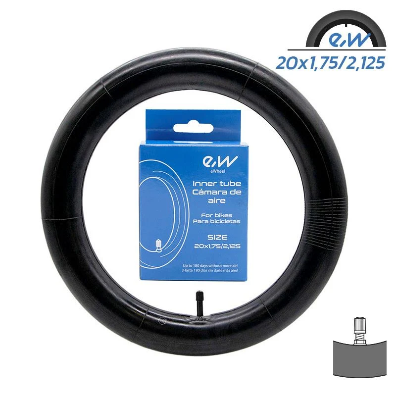 Chambre à air 20x1,75/2,125 VR Ewheel