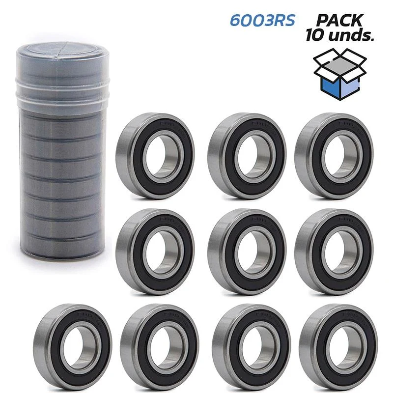Roulement à billes 6003RS - 10 pièces