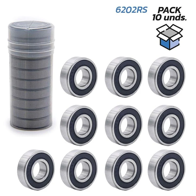 Roulement à billes 6202RS - 10 pièces